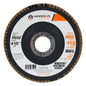 4-1/2 in. 60-Grit Steel MARAGA Grinding and Polishing Flap Disc 10 pieces