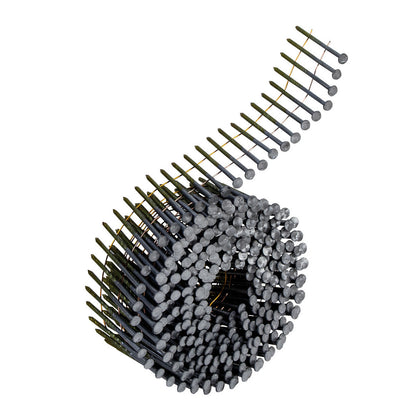 2 in. x 0.092 in. Metal Coil Nails (9000 per box)