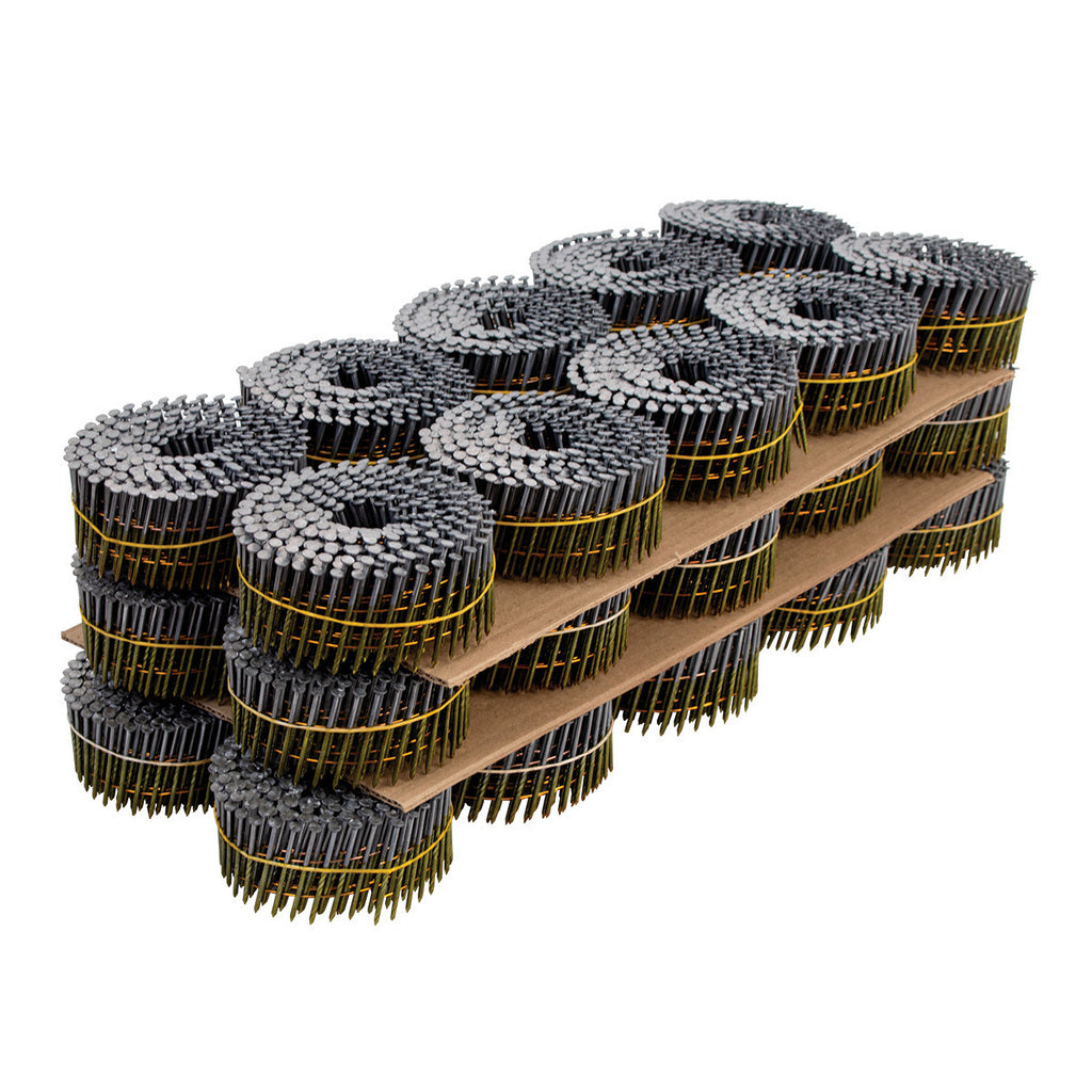 2 in. x 0.092 in. Metal Coil Nails (9000 per box)