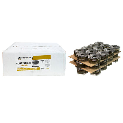 1 3/4 in. x 0.099 in. Metal Coil Nails (9000 per box)