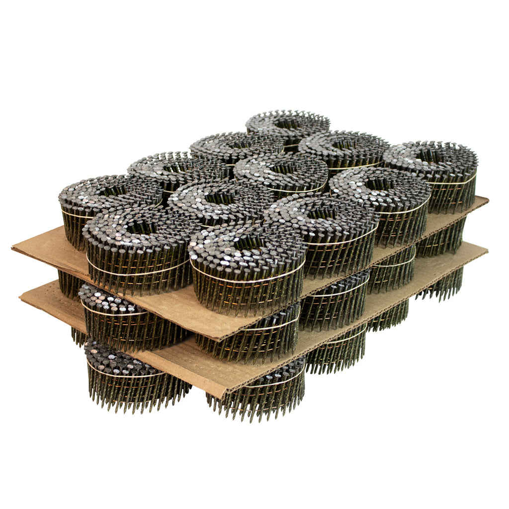 2 in. x 0.099 in. Metal Coil Nails (9000 per box)