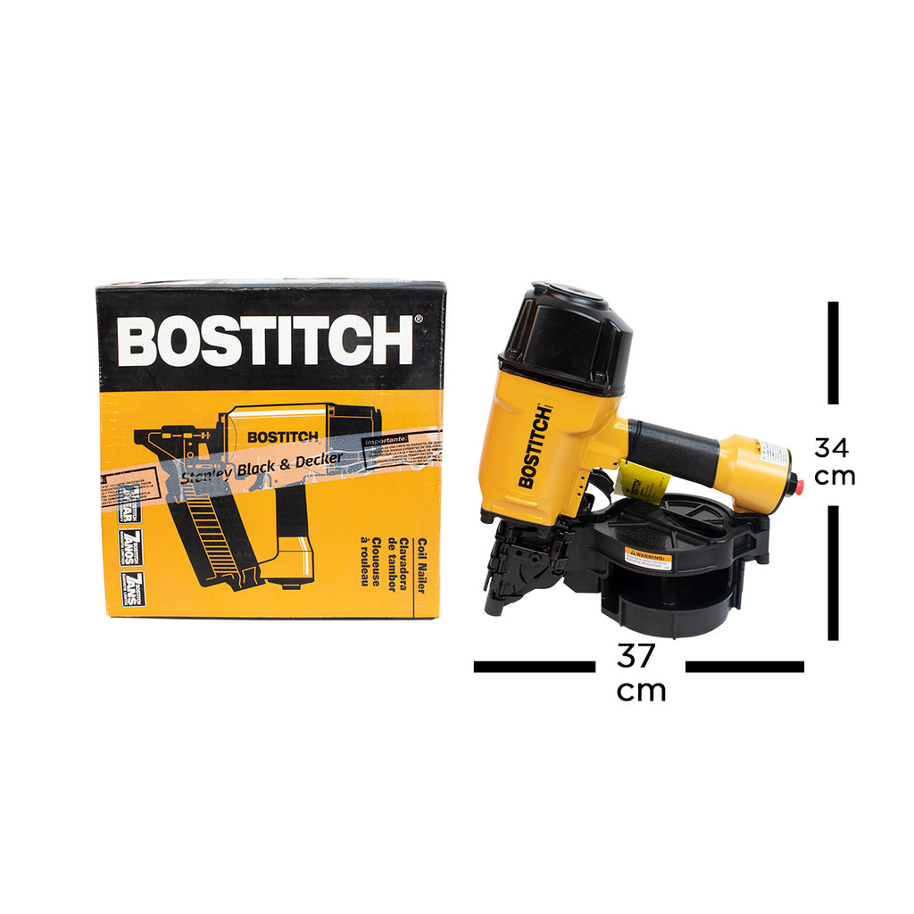 Bostitch N80CB Pneumatic Nail Gun 1-1/2 in. to 3-1/4 in.